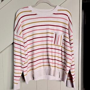 Garnet Hill Pima Cotton Easy Sweater Tee • Size XL